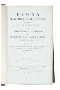 Flora Taurico-Caucasica exhibens stirpes phaenogamas, in Chersoneso Taurica et regionibus Caucasicis sponte crescentes. 3 in 2 Bänden.