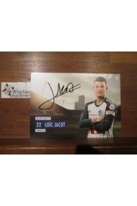 Original Autogramm Loic Jacot FC Luzern /// Autogramm Autograph signiert signed signee