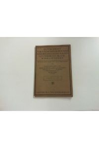 Zeitschrift für Mathematischen und Naturwissenschaftlichen und Naturwissenschaftlichen Unterricht aller Schulgattungen. 58. Jahrgang, 3. Heft -1927.