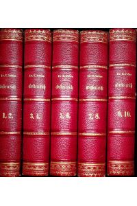 Geschichte des östereichischen Hofs und Adels und der östereichischen Diplomatie 1. -10 Band von 11 Bänden