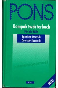 PONS Kompaktwörterbuch für alle Fälle: PONS Kompaktwörterbuch, Spanisch für alle Fälle