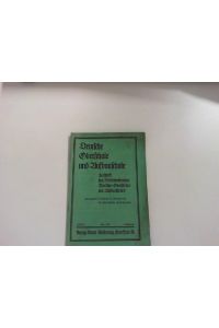 Deutsche Oberschule und Aufbauschule. Zeitschrift des Reichsverbandes Deutscher Oberschulen und Aufbauschulen. 3. Jg. - Heft 5. - Juni 1930.