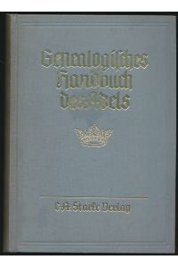 Genealogisches Handbuch der adeligen Häuser. Adelige Häuser A - Band VIII.