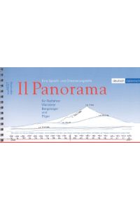 Il panorama.   - Eine Sprach- und Orientierungshilfe für Radfahrer, Wanderer, Bergsteiger und Pilger ; Deutsch-Italienisch.