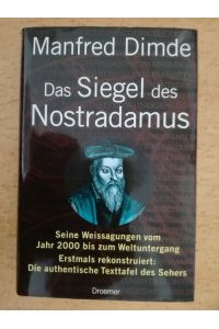 Das Siegel des Nostradamus - gebraucht sehr gut