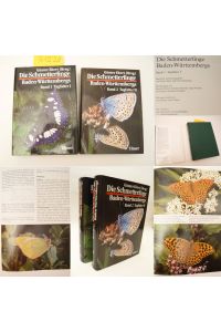 Die Schmetterlinge Baden-Württembergs. Band 1: Tagfalter I / Band 2: Tagfalter II * 2 Bände, mit O r i g i n a l - S c h u t z u m s c h l a g