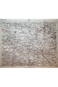 Lagow -Land: RUSSLAND (= Specialkarte der Österreichisch-Ungarischen Monarchie - 1:75 000 Zone 2 Colonne XXIV [Band: 3666])