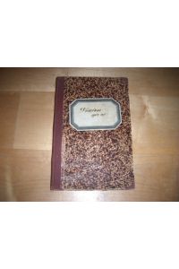 Bonlanden, Diarium für die Schule in Bonlanden 1907/09, wunderschönes handschriftlich ausgefülltes Tagebuch vom Mai 1907 bis April 1909. Schön!!!