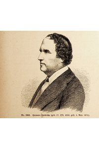 HENDRICHS, Hermann Hendrichs (1809-1871) Schauspieler
