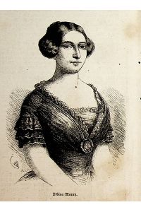 MARAY, Albina (Albine) Maray (1832-?) Sängerin