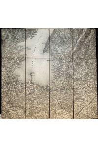 PESCHIERA, Foglio 48, Carta topografica del Regno d'Italia 1:100 000