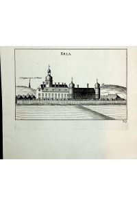 WIEN XXIII / Erla / SCHLOSS ALT-ERLAA aus: Vischer, Georg Matthäus: Topographia Austriae Inferioris. Abgezogen von der Original-Kupferplatte der Ausgabe 1680