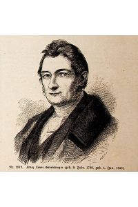 GABELSBERGER, Franz Xaver Gabelsberger (1789-1849) Erfinder der Gabelsberger-Kurzschrift