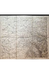 GROSSWARDEIN - [Blatt M. 8 der General-Karte von Central Europa 1:300000 1873-1876]