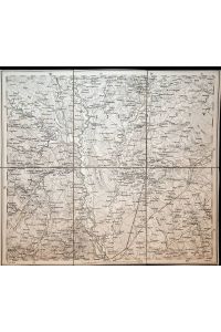 KOZELEC (CZERNOBYLJ) - [Blatt Q. 4. der General-Karte von Central Europa 1:300000 1873-1876]