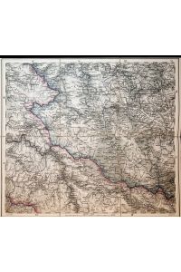 UZICE - [Blatt L. 11 der General-Karte von Central Europa 1:300000 1873-1876]