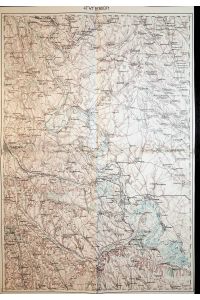 Bendery - Land: Rumänien/Russland (= General-Karte von Mittel-Europa 1:200 000. 153. 47° 47°)