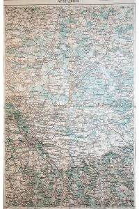 Lemberg - Land: Galizien/Rußland (= General-Karte von Mittel-Europa 1:200 000. 81. 42° 50°)