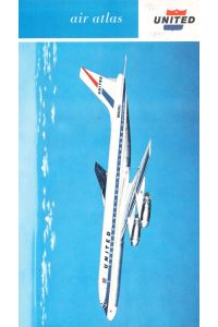 AIR ATLAS, grosse Faltkarte, 1961