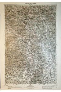 Kassa (Kauschau) - Land: Ungarn/Galizien (= General-Karte von Mittel-Europa 1:200 000. 102. 39° 49°)