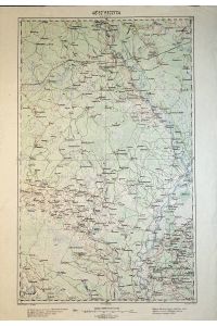 Reczyca - Land: Russland (= General-Karte von Mittel-Europa 1:200 000. 39. 48° 52°)