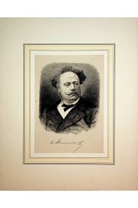 DUMAS, Alexandre Dumas fils (1824-1895) écrivain français
