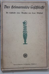 Das heimatmüde Geschlecht  - Die Geschichte eines Menschen von Oskar Wittstock
