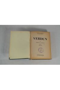 Verdun: Prélude a Verdun + Verdun (in one book).