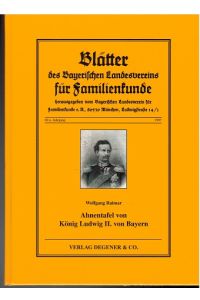 Ahnentafel von Ludwig II. von Bayern.