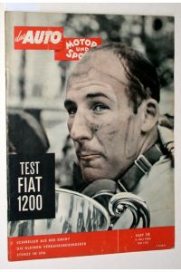 Auto Motor und Sport. 2. Juli 1960. Heft 14. Test Fiat 1200.