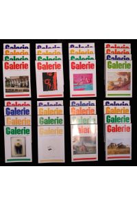 10 Jahrgänge der Kulturzeitschrift Galerie in jeweils 4 Heften aus den Jahren 1989 bis 2017 + 14 Exemplare aus verschiedenen Jahrgängen.