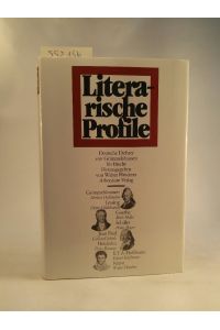 Literarische Profile. Deutsche Dichter von Grimmelshausen bis Brecht. [Neubuch]
