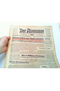 Kampfblatt der Nationalsozialisten Oberbadens. Jahrgang 1940 Folge 96 Sonntag den 7. April.