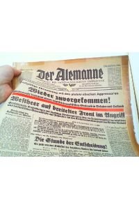 Kampfblatt der Nationalsozialisten Oberbadens. Jahrgang 1940 Folge 129 Samstag den 11. Mai.