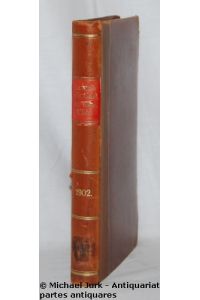 Almanach der kaiserlichen Akademie der Wissenschaften.   - Zweiundfünfzigster (52.) Jahrgang - 1902.