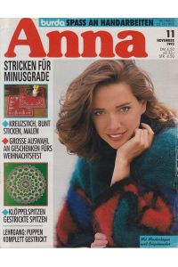 Anna. Burda Spass an Handarbeiten. 11 November 1992.