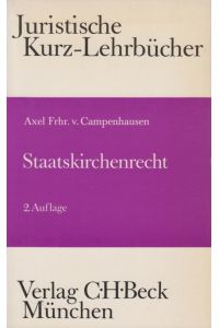 Staatskirchenrecht  - Ein Studienbuch