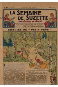 La Semaine de Suzette. No 38. 18 Aout 1938.