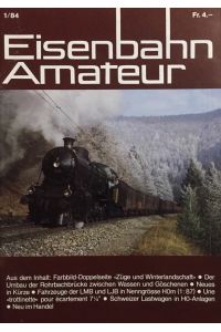 Eisenbahn-Amateur.   - 38. Jahrgang 1985. 11 Hefte (von 12).
