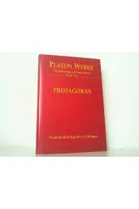 Protagoras. Platon Werke Übersetzung und Kommentar Band VI / 2.