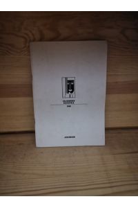 Salzburger Festspiele 1989 Jedermann  - Programmbuch mit losem Programmzettel