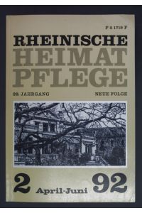 Die Kommissarischen Landeskonservatoren im Rheinland 1951 bis 1956: Walter Bader und Albert Verbeek - in: Heft 2/92 Rheinische Heimatpflege.   - Rheinischer Verein für Denkmalpflege und Landschaftsschutz.