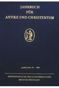 Die Mission des Katholikos - in: Jahrbuch für Antike und Christentum, Jahrgang 34, 1991.