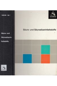 Säure- und Säurealizarinfarbstoffe. 1303/60, Band I.