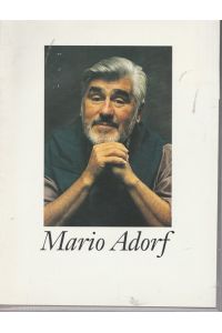 Mario Adorf.   - Ein Solo - Programm mit Mario Adorf.