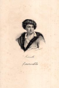 Fontenelle. Lithographie-Porträt von Delpech.