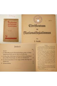 Christentum im Nationalsozialismus * mit N S . - S t e m p e l Nat. Soz. Deutsche Arbeiter-Partei Ortsgruppe Salach OA. Göppingen