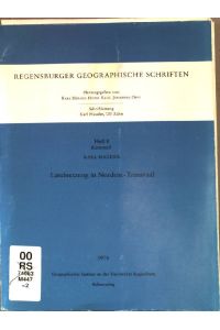 Landnutzung in Nordost-Transvaal (Kartenwerk)  - Regensburger geographische Schriften, Heft 8