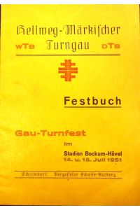 (Turnfest 1955) Festbuch 2. Niedersächsisches Landesturnfest Göttingen 30. Juni bis 3. Juli 1955.