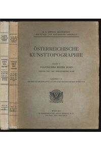 Die Denkmale des Gerichtsbezirkes Horn. Mit Beiträge von Moritz Hoernes und Johann Krahuletz.